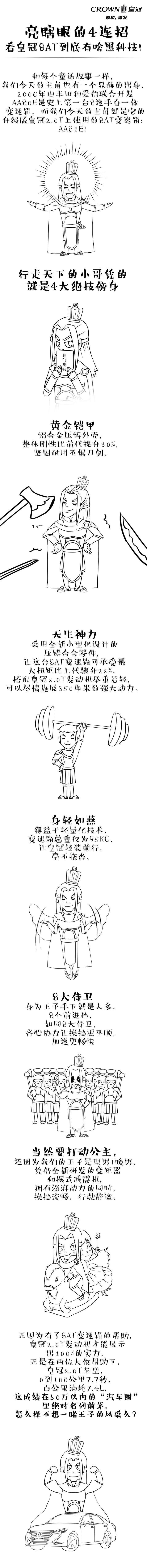 亮瞎眼的4連招，看皇冠8AT到底有啥黑科技！